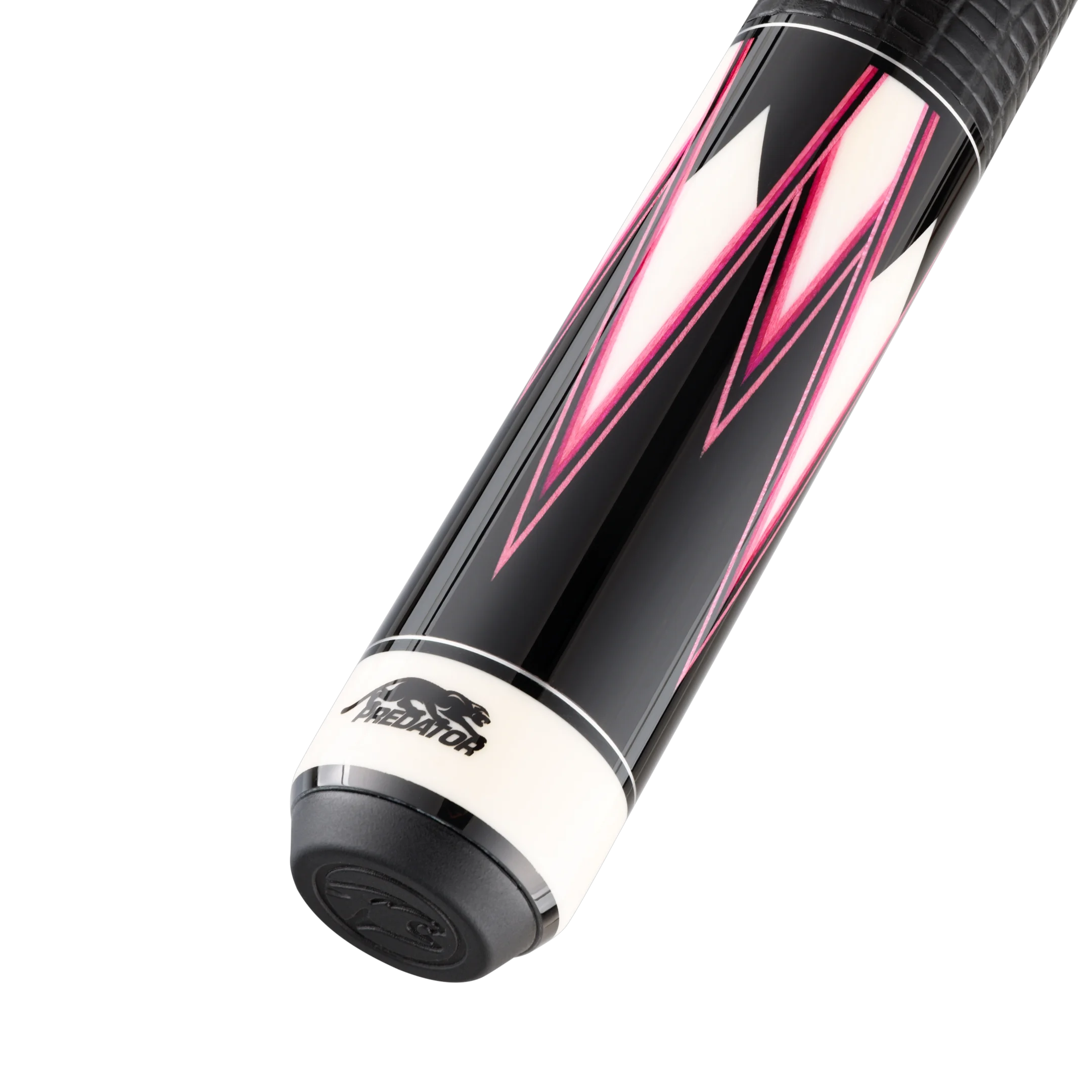 Predator TS16 Pink Pool Cue Butt with Predator Brand Rotated