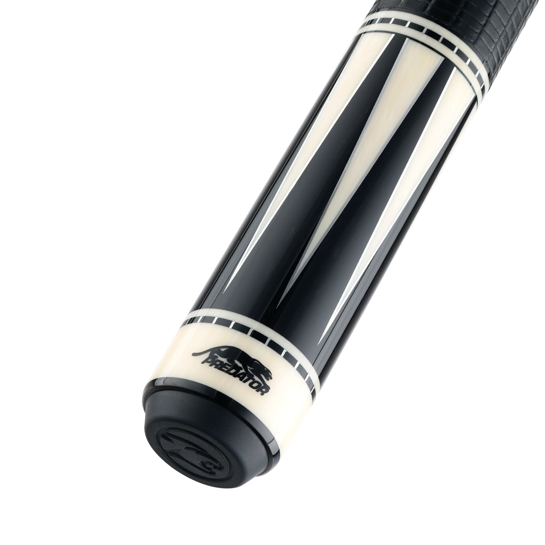Predator TS8 Ebony & Ivorine Pool Cue Butt with Logo