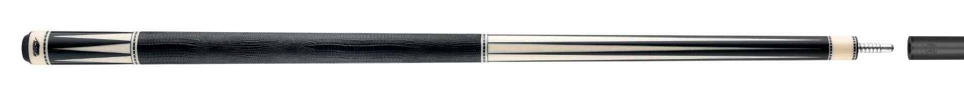 Predator TS8 Ebony & Ivorine Pool Cue Paired with Carbon Fiber Shaft  