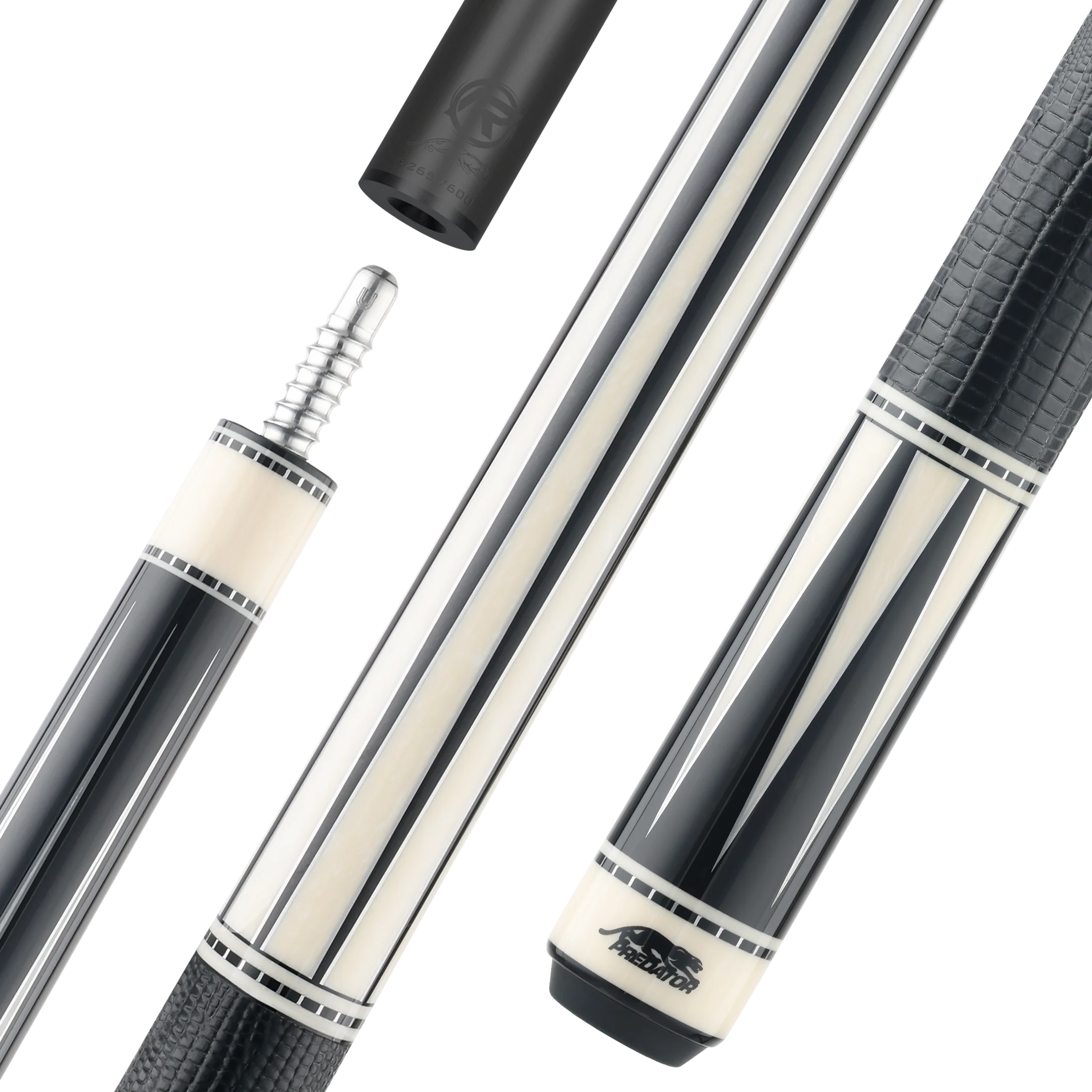 Predator TS8 Ebony & Ivorine Professional Pool Cue