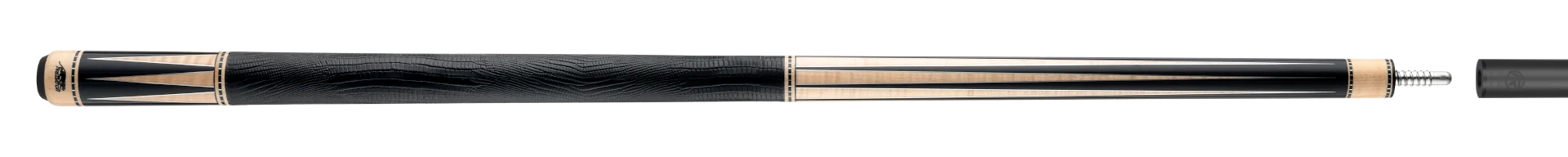 Predator TS8 Ebony & Maple Pool Cue Paired with Carbon Fiber Shaft 