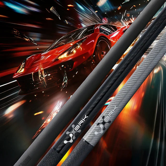 Poison BRK cues with red car