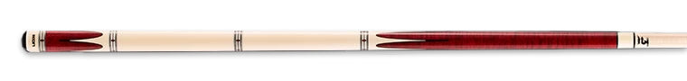 Ivory and red pool cue