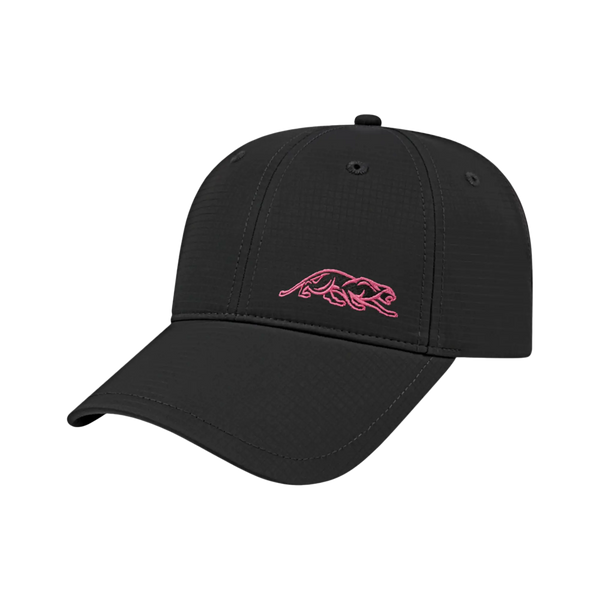 Predator Pink Billiard Hat with Embroidered Panther - One Size