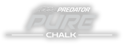 White pure chalk logo