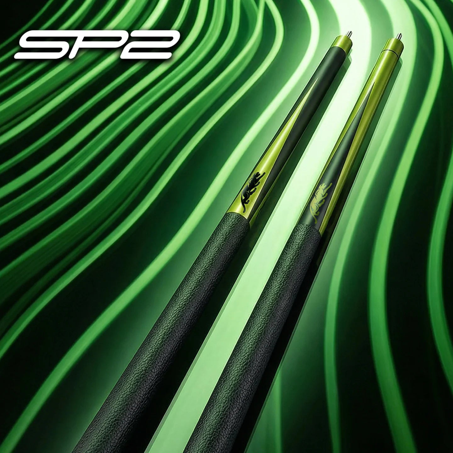 SP2 Lime Green Pool Cue
