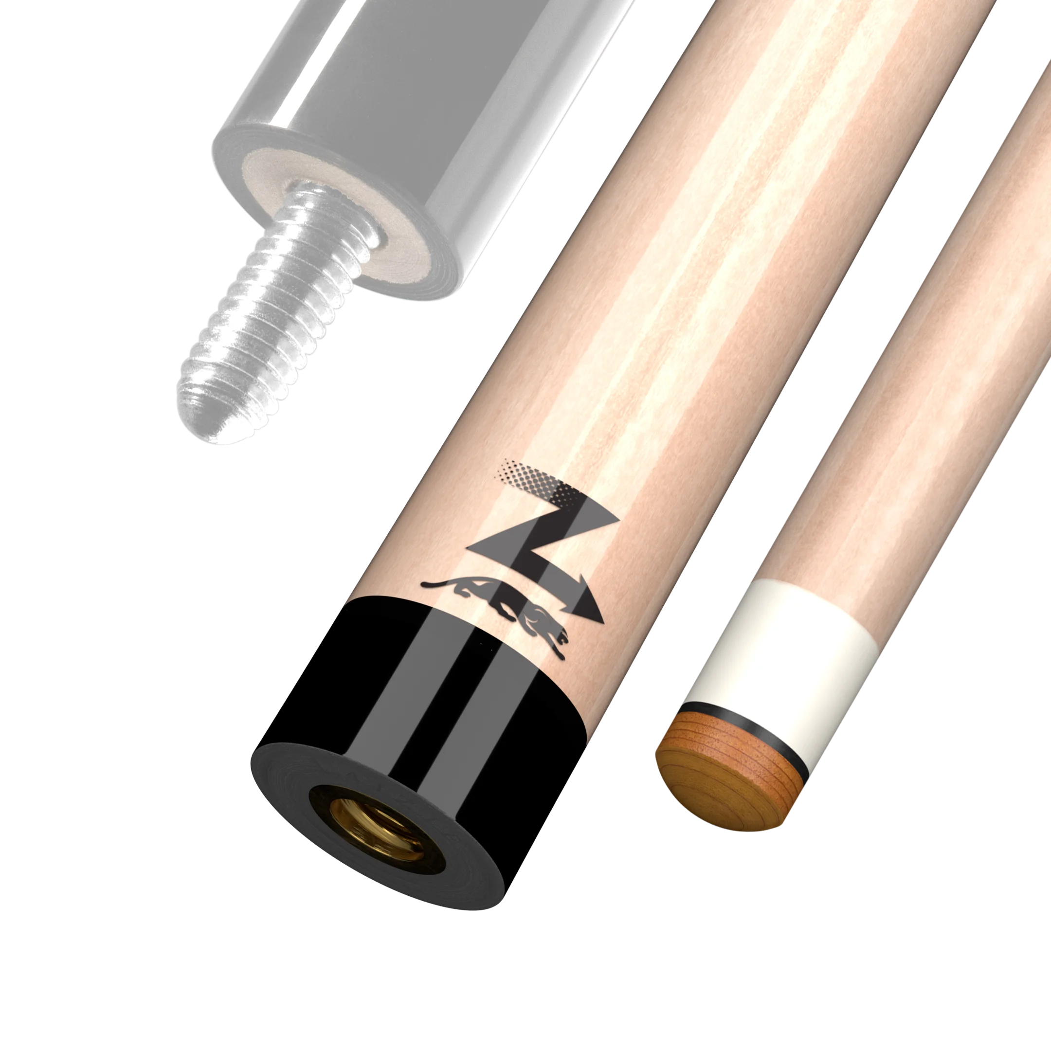 Z-3 radial 5/16x18 with thick black collar