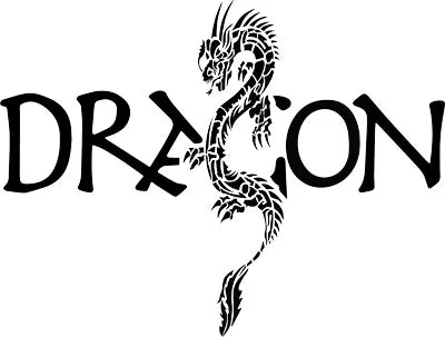 CRM Dragon Logo Black