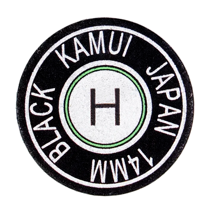 "Kamui Black Japan" cue top with H hardness