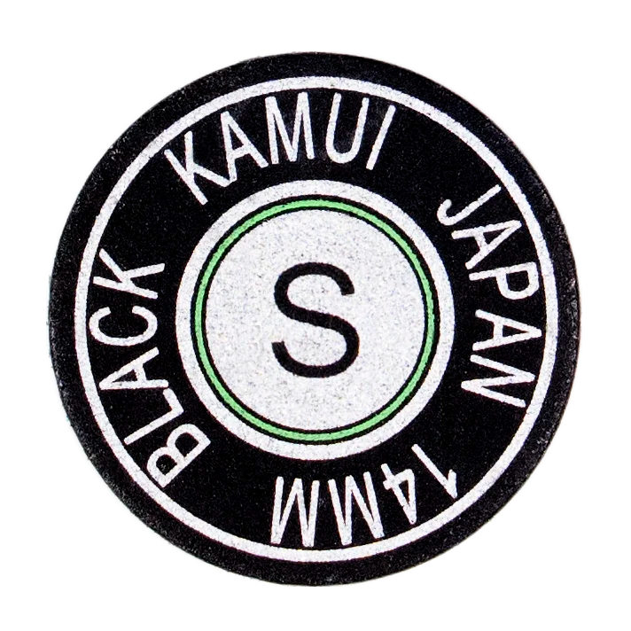 "Kamui Black Japan" cue tip with S hardness