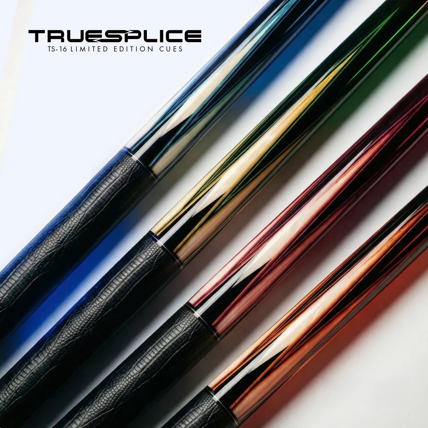 Four Predator True Splice 16 Pool Cues 
