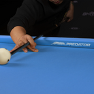 Predator Arcadia reserve pool cloth on a pool table
