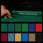 Predator arcadia felt table cloth color swatches