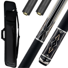 Blak5 2 Pool Cue, Extra REVO Shaft, and Pool Cue Case Bundle