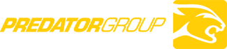  Predator Group logo with a yellow cat icon