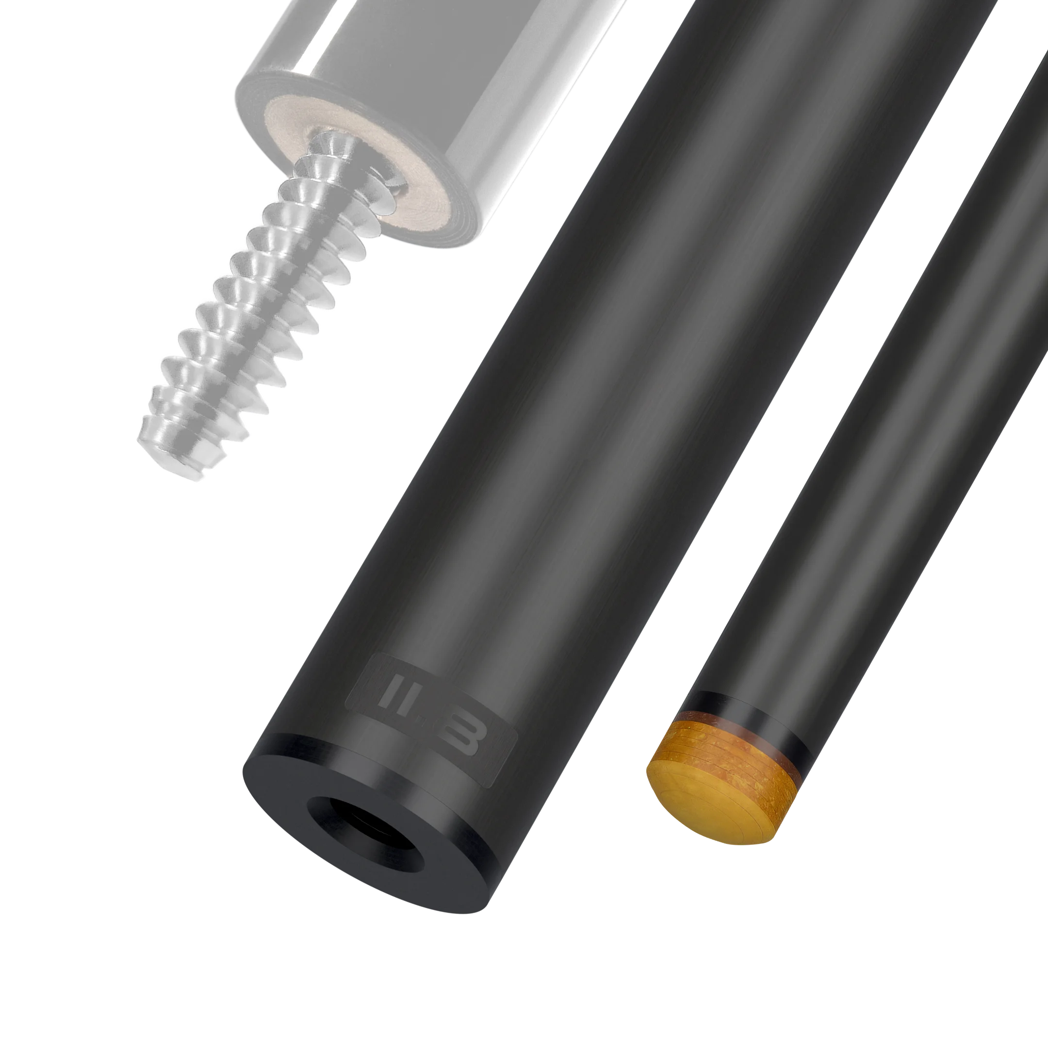 Predator REVO 11.8 mm carbon fiber pool shaft for 3/8x10 black vault plate