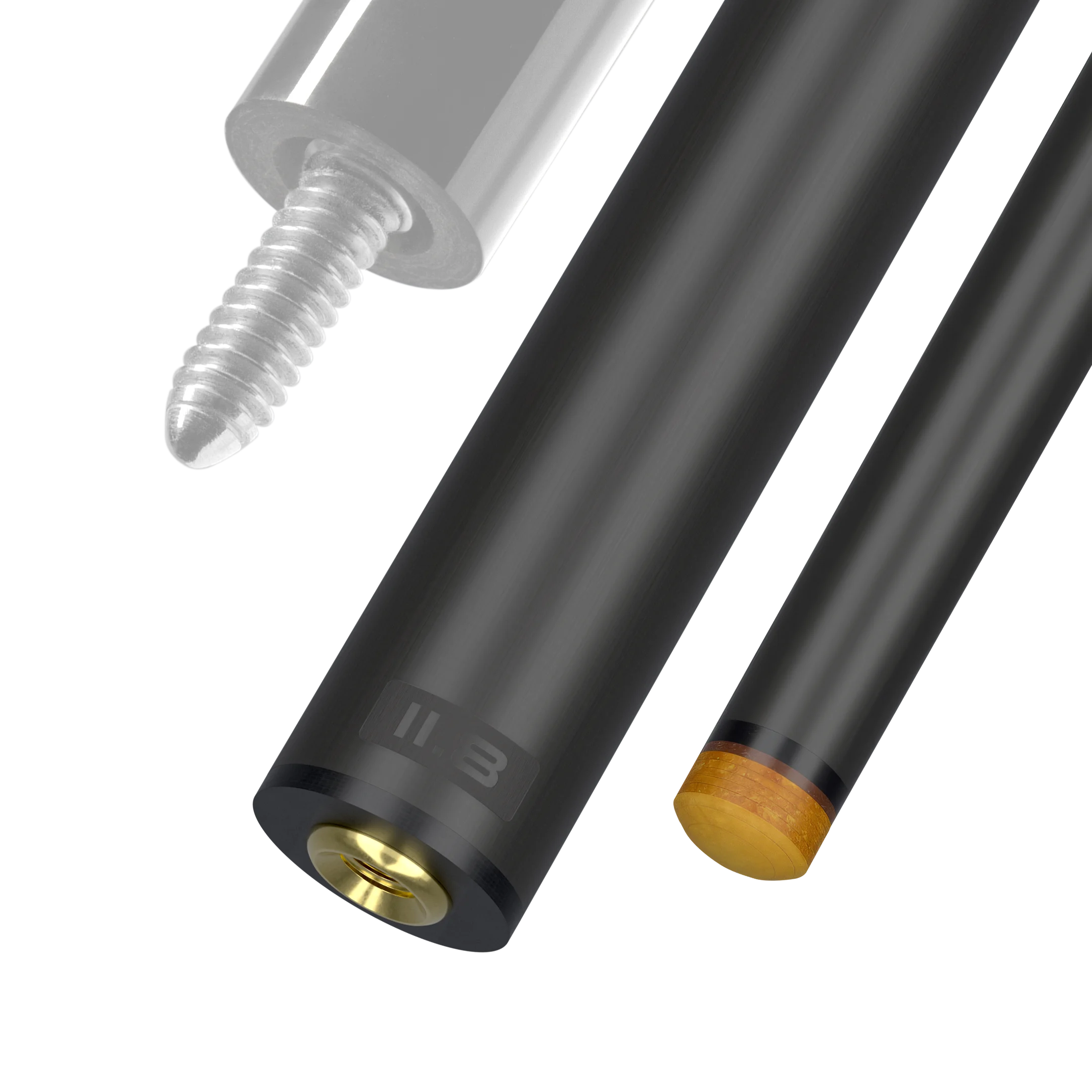 Predator REVO 11.8 mm carbon fiber pool shaft for 5/16x14 black vault plate