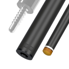 Predator REVO 12.9 mm carbon fiber pool shaft for radial joint white vault plate