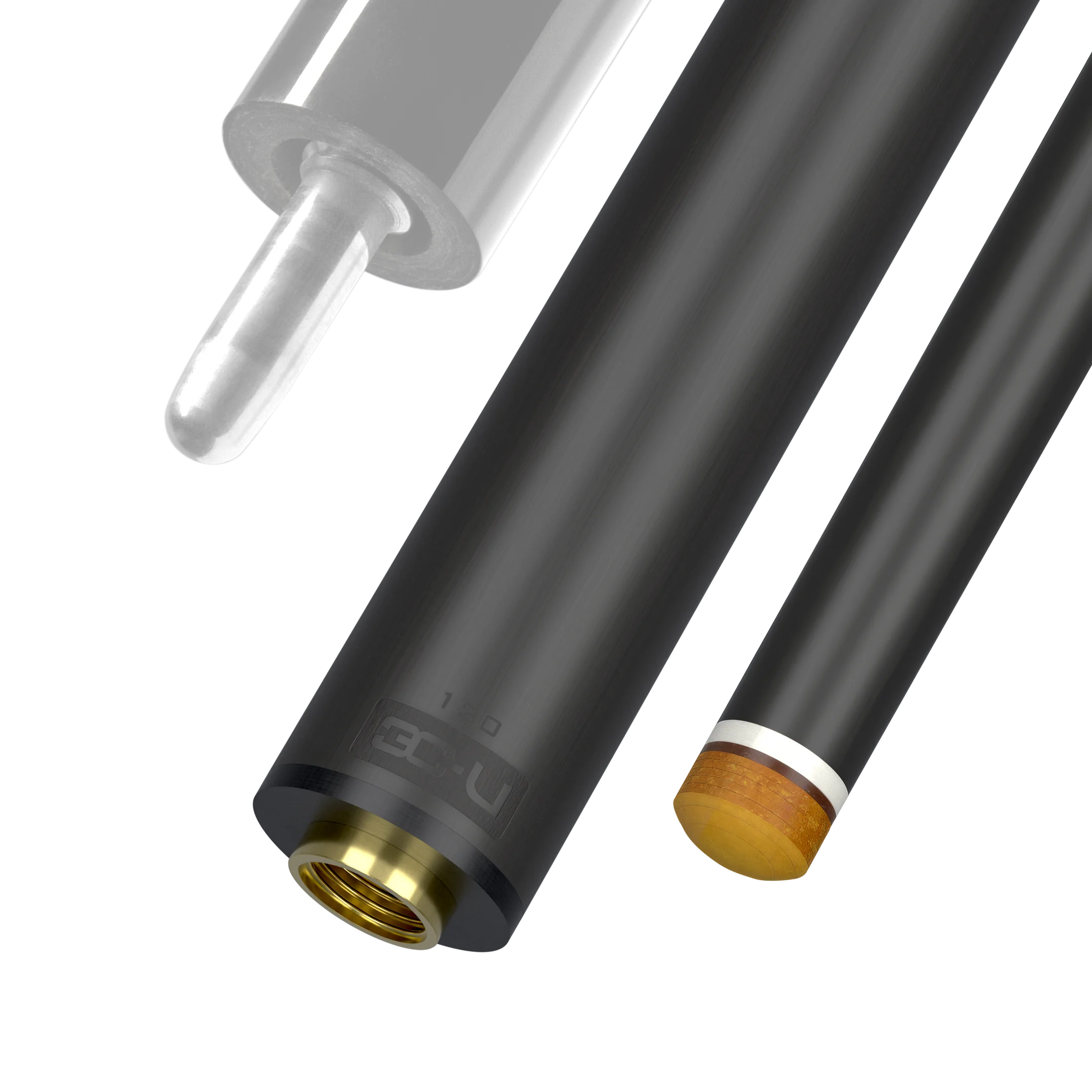 Predator REVO 3C-U Ultra Low Deflection 3-Cushion Carom Shaft for Uni-Loc Quick-Release Joint 120 to 125 gr / 11.8 mm / White Predator REVO 3C-U Ultra Low Deflection 3-Cushion Carom Shaft for Uni-Loc Quick-Release Joint 120 to 125 gr / 11.8 mm / White