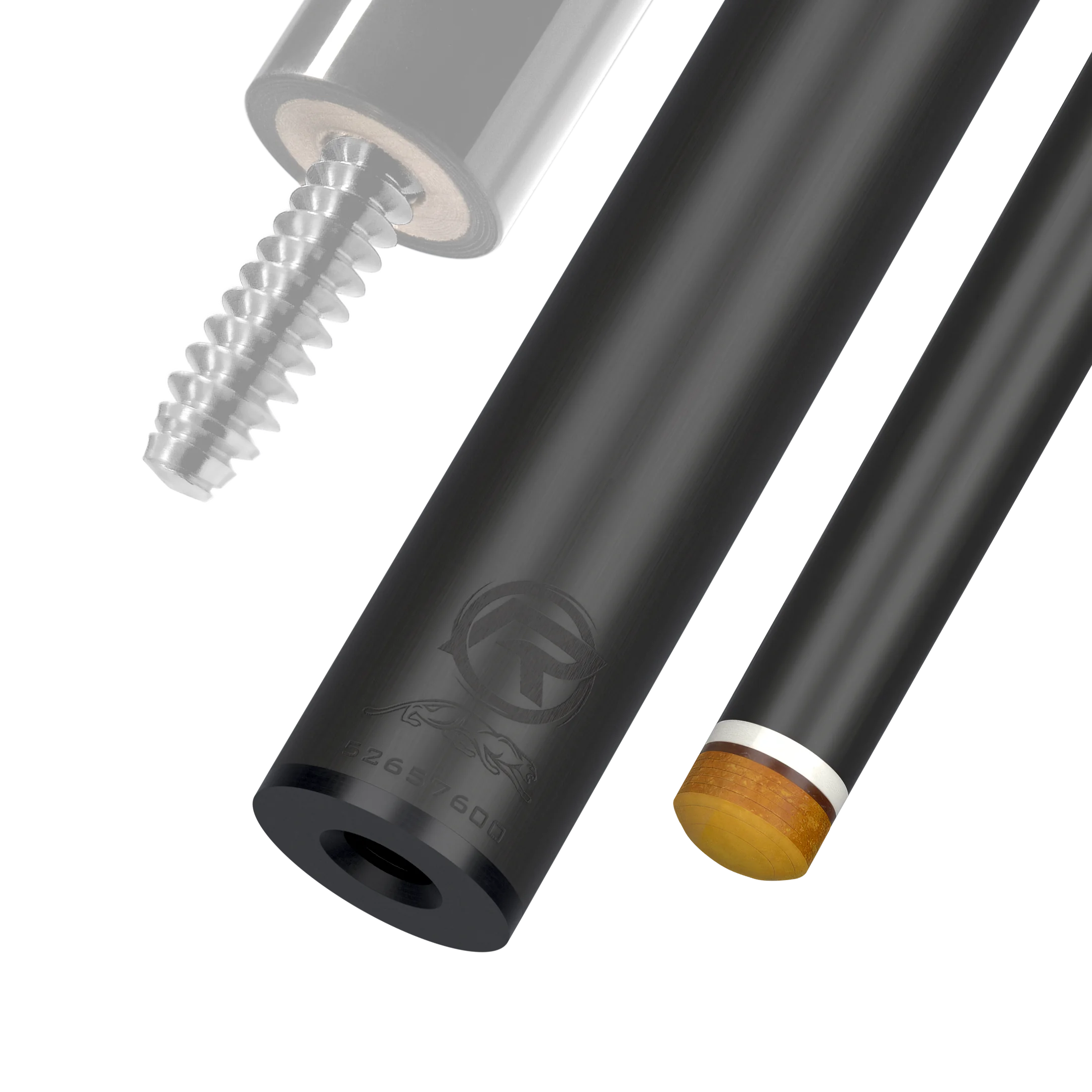 3/8x10 Joint White Vault Plate REVO Carbon Fiber Pool Shaft