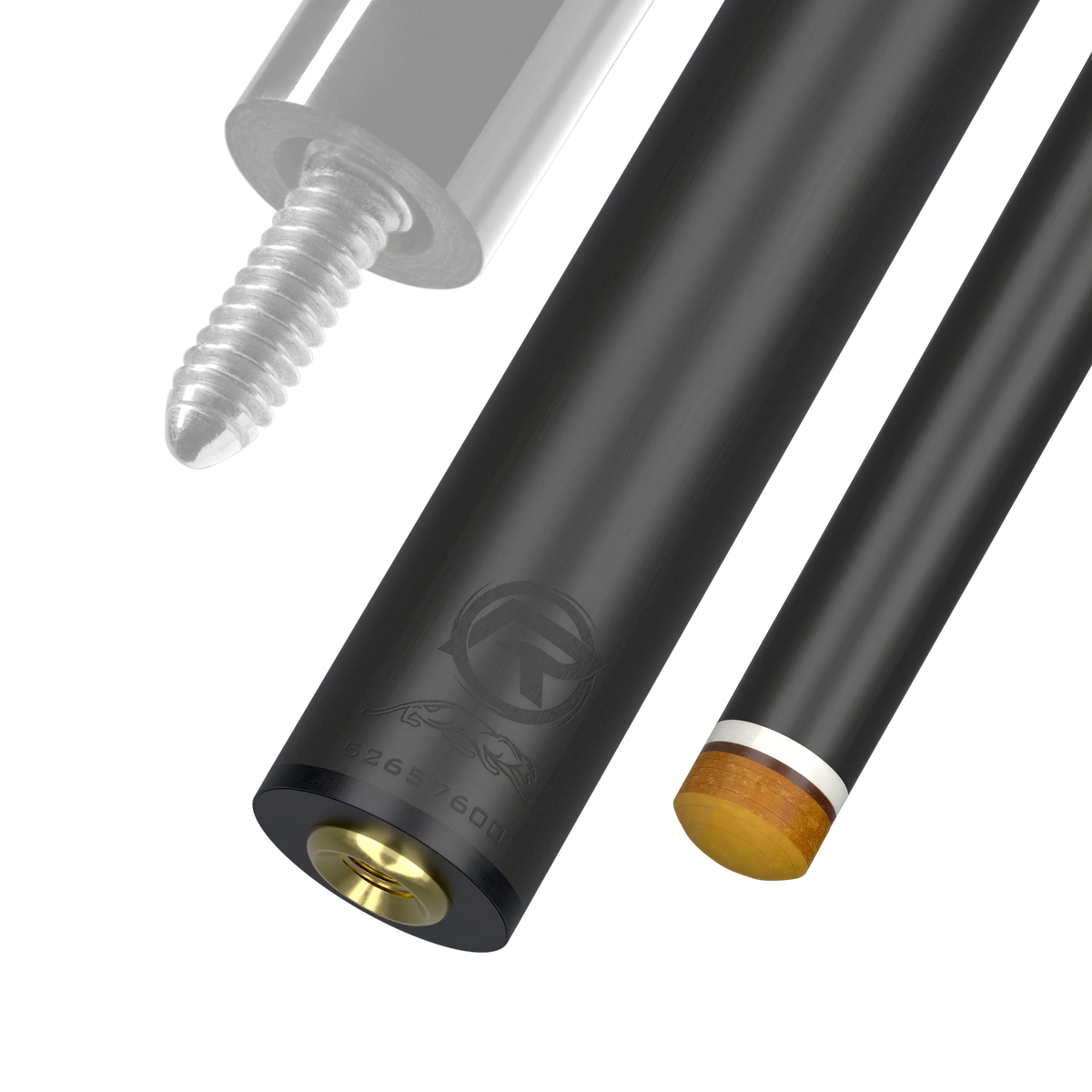 5/16x14 Joint White Vault Plate REVO Carbon Fiber Pool Shaft