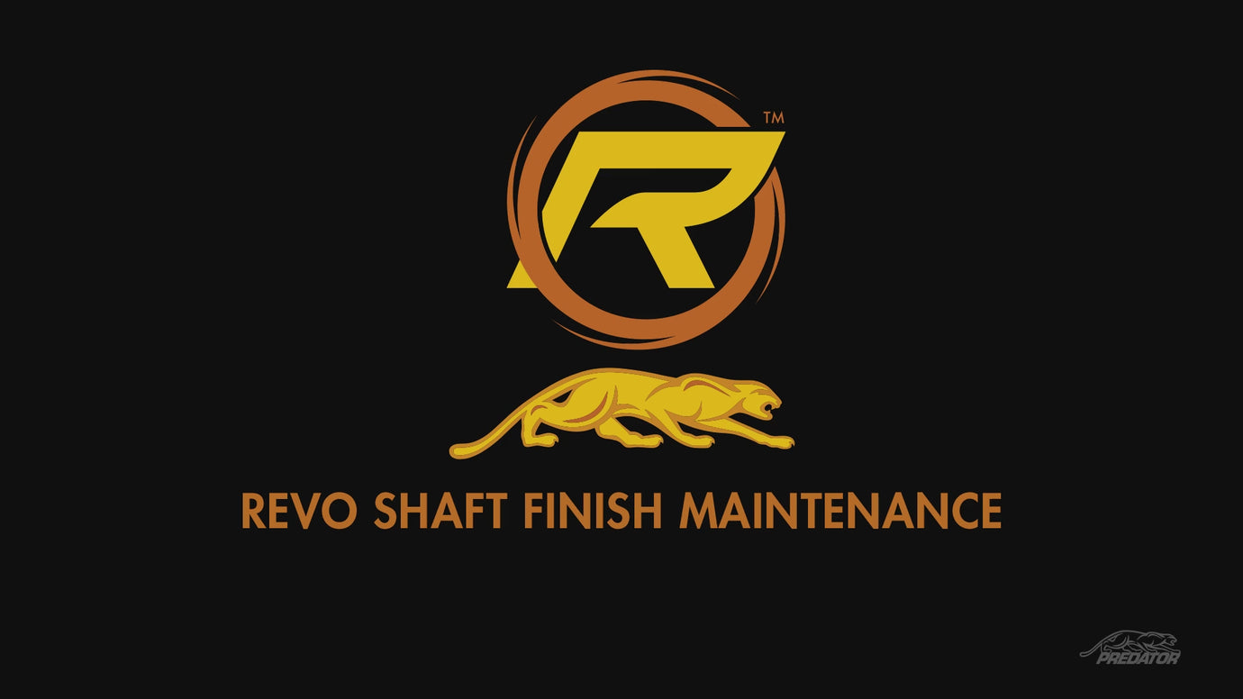 How To Clean a Predator REVO Carbon Fiber Shaft
