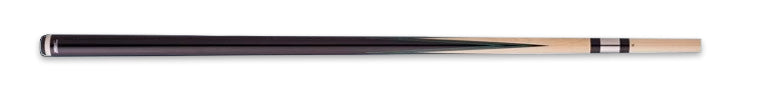 Two-tone wood glossy pool cue